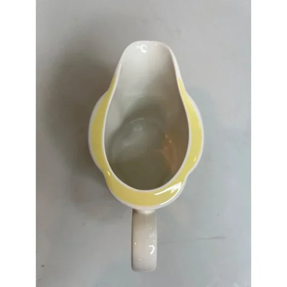 Villeroy Boch SWITCH 7 SUMMERHOUSE Cream Pitcher Sugar Bowl Set Yellow Green - Picture 10 of 12